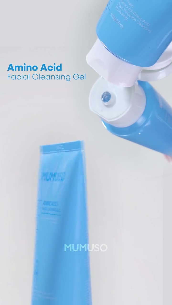 Amino acid facial cleansing gel