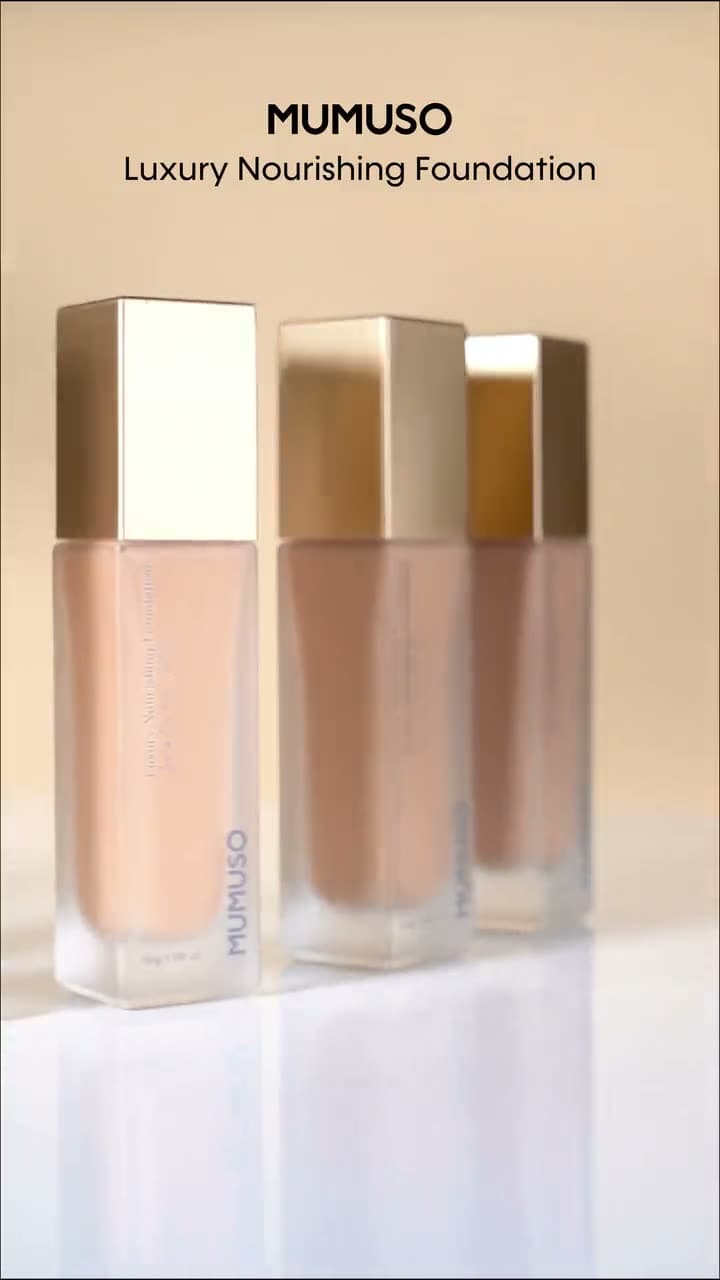 Luxury nourishing foundation shade range