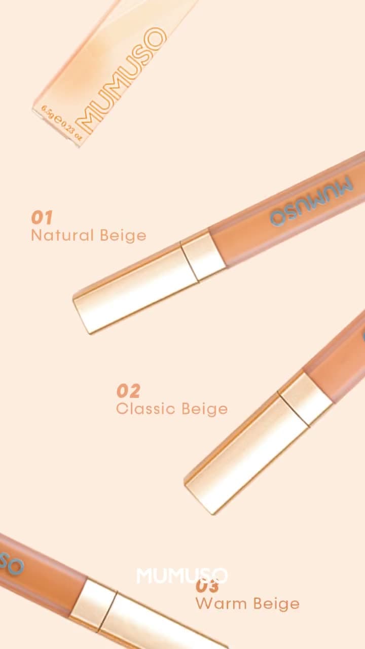 Macaron series liquid concealer shade range